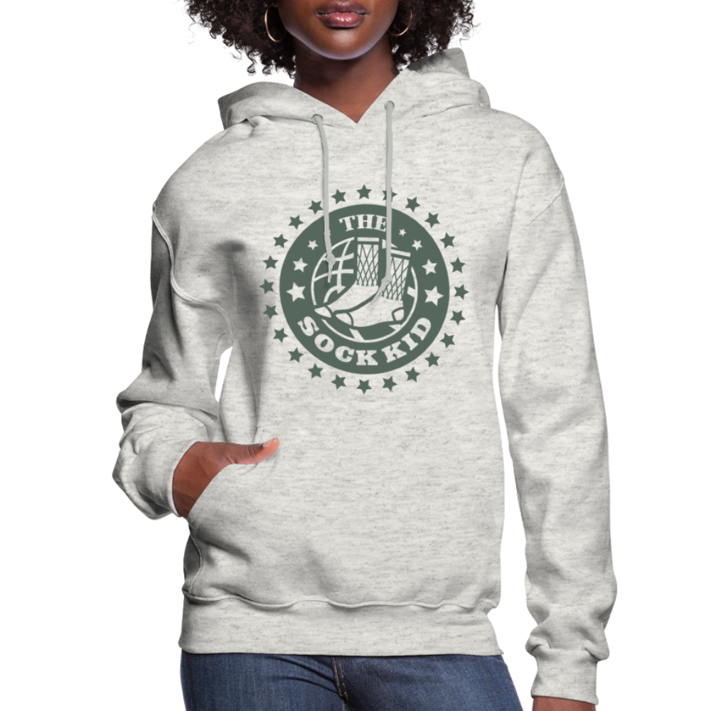 TSK Women's Hoodie - heather oatmeal