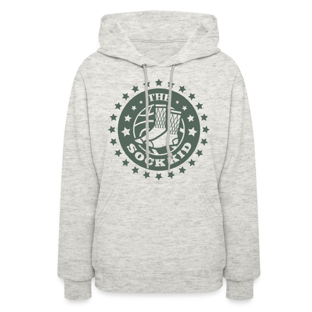 TSK Women's Hoodie - heather oatmeal