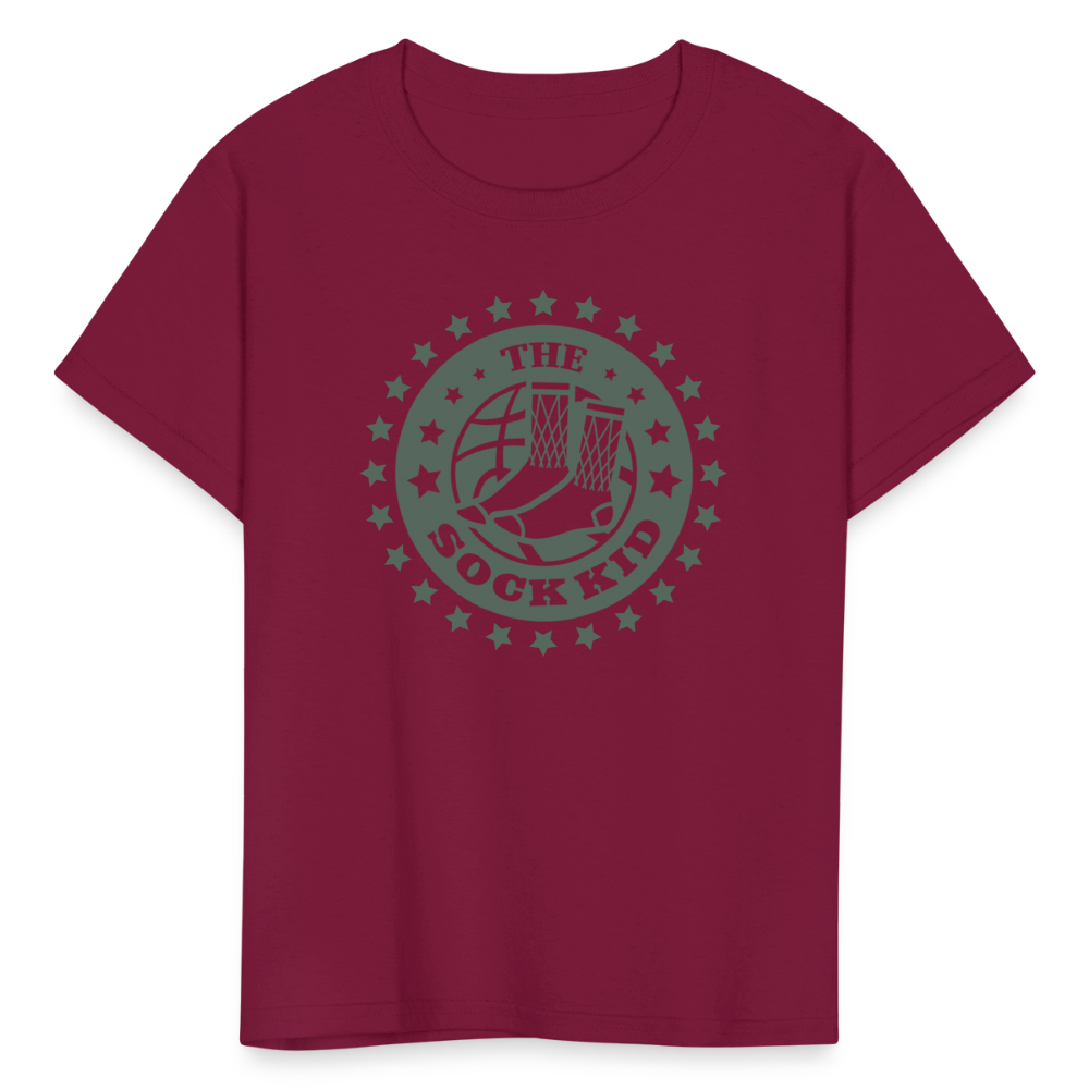 TSK Kids' T-Shirt - burgundy