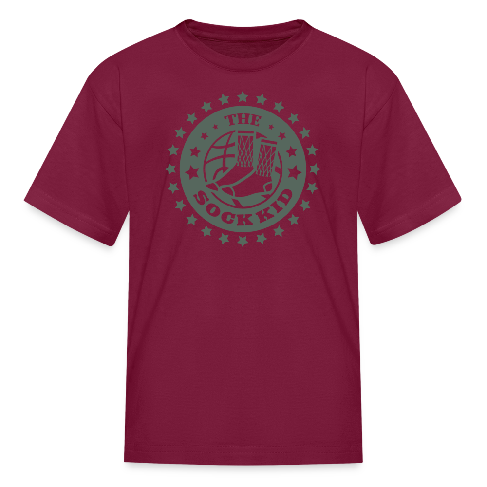 TSK Kids' T-Shirt - burgundy
